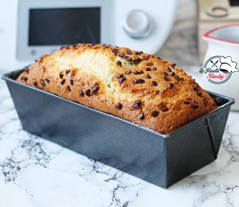 PLUMCAKE ALLO YOGURT CON GOCCE DI CIOCCOLATO BIMBY Le Ricette Bimby