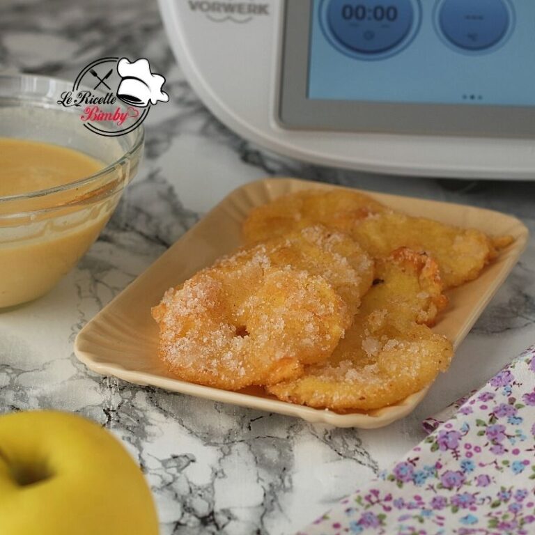 FRITTELLE ALLE MELE RICETTA BIMBY