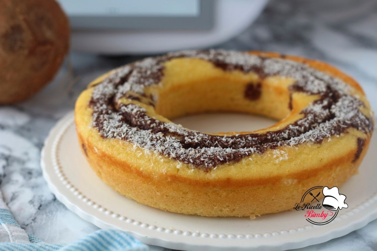 Ciambella Bicolore Al Cocco Ricetta Bimby