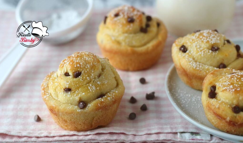 Girelle Brioche Con Gocce Di Cioccolato