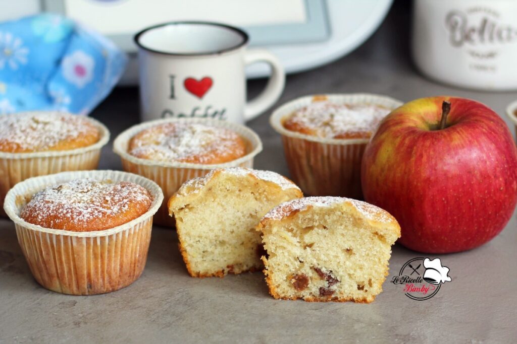 Muffin Alle Mele E Uvetta Bimby Morbidissimi Le Ricette Bimby