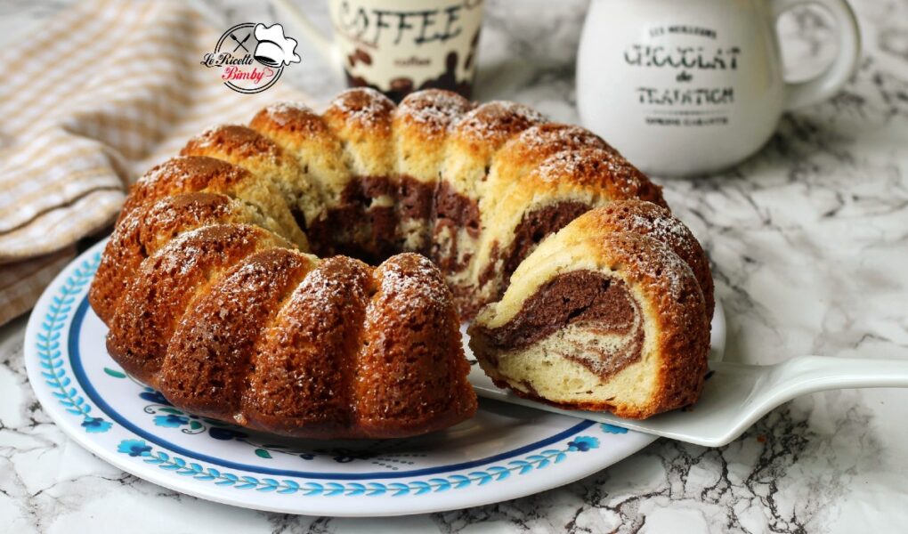 CIAMBELLA BICOLORE SOFFICE BIMBY Allo Yogurt | Le Ricette Bimby