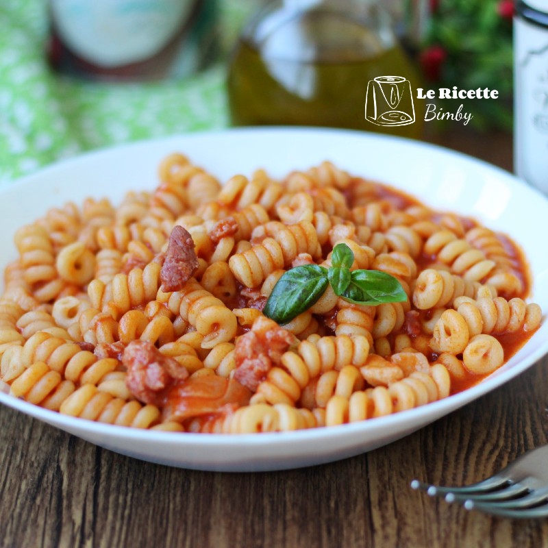 Fusilli All'amatriciana Bimby Primo Piatto Semplice E Gustoso | Le ...